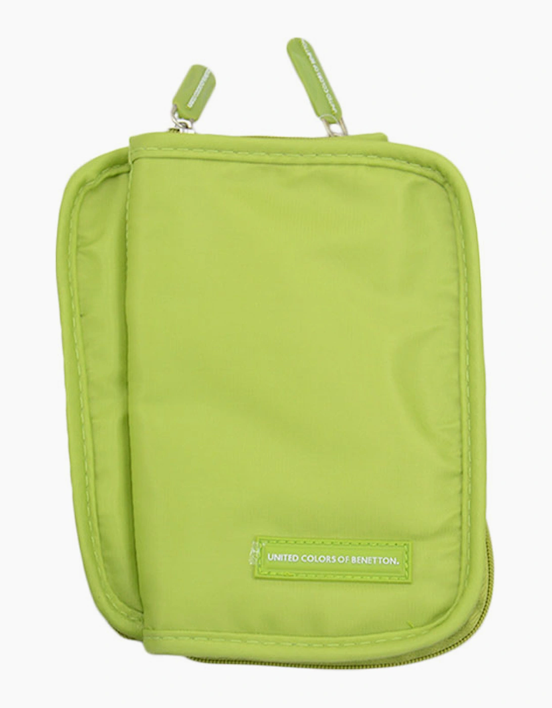 Benetton Women's Makeup Bag Cosmetics Brush Case Organizer Travel bag - Green