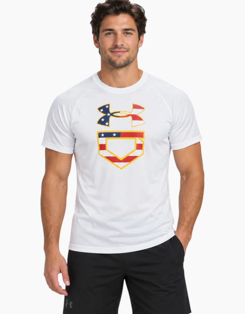 UNDER ARMOUR Dri-Fit Mens T Shirts Running Top