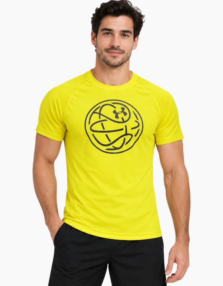 UNDER ARMOUR Dri-Fit Mens T Shirts Running Top