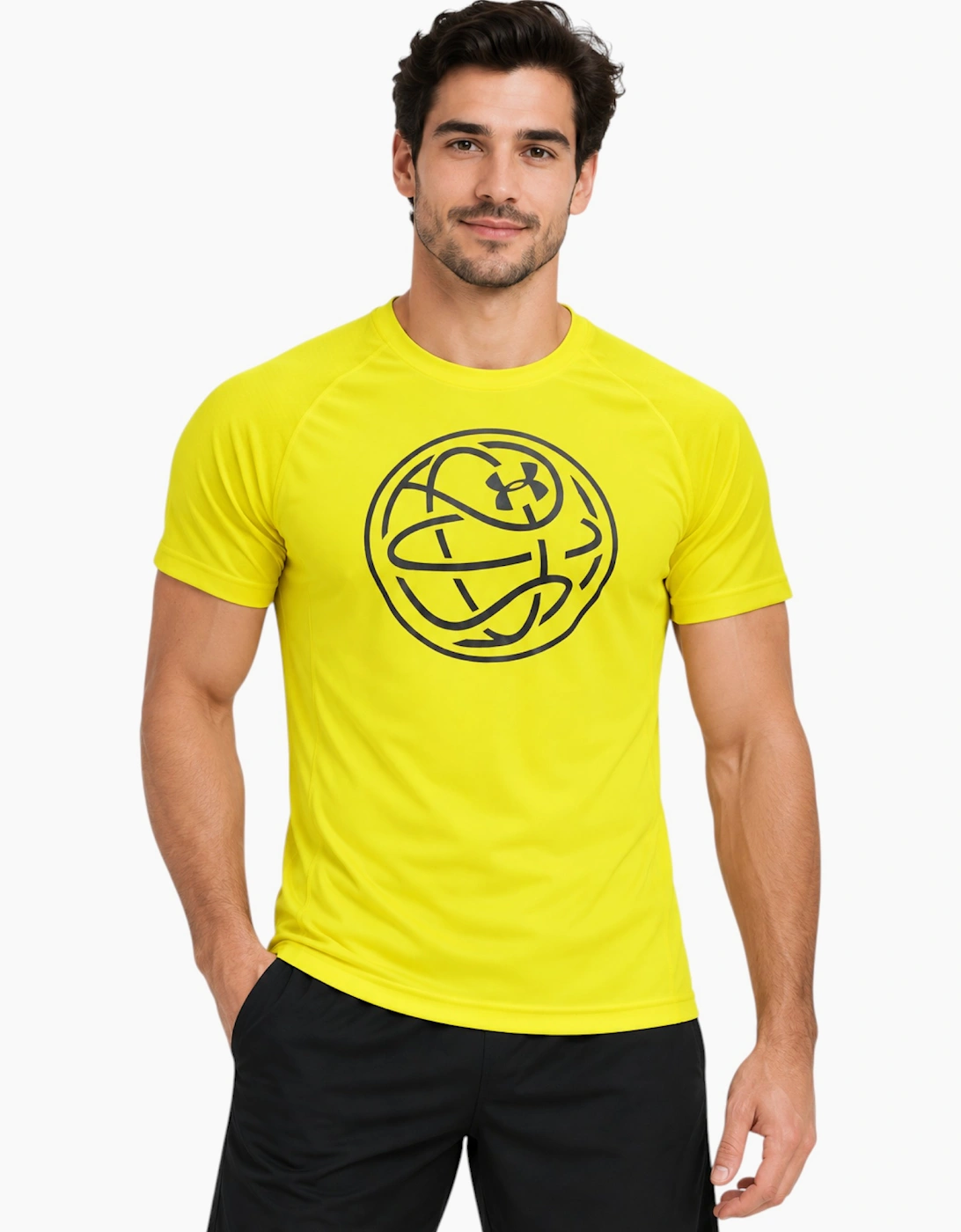 UNDER ARMOUR Dri-Fit Mens T Shirts Running Top