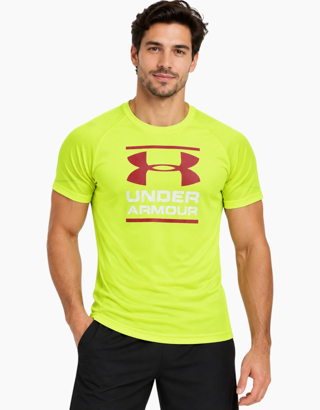 UNDER ARMOUR Dri-Fit Mens T Shirts Running Top