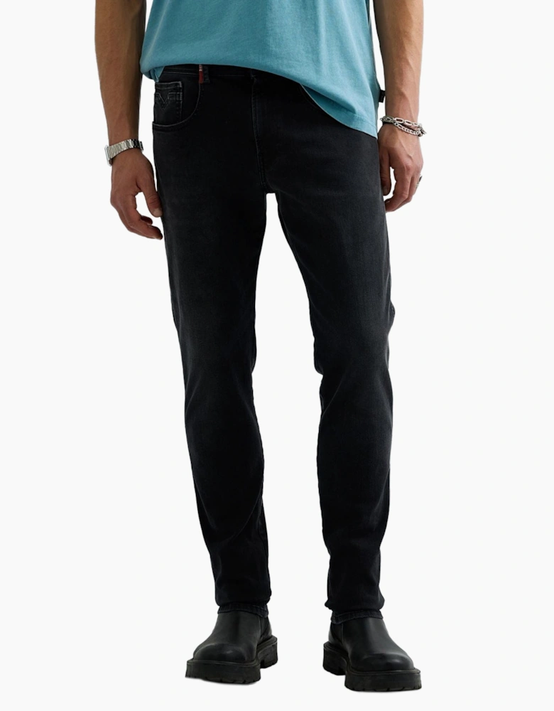 Replay Hyperflex Anbass Slim Fit Jean washed black C097