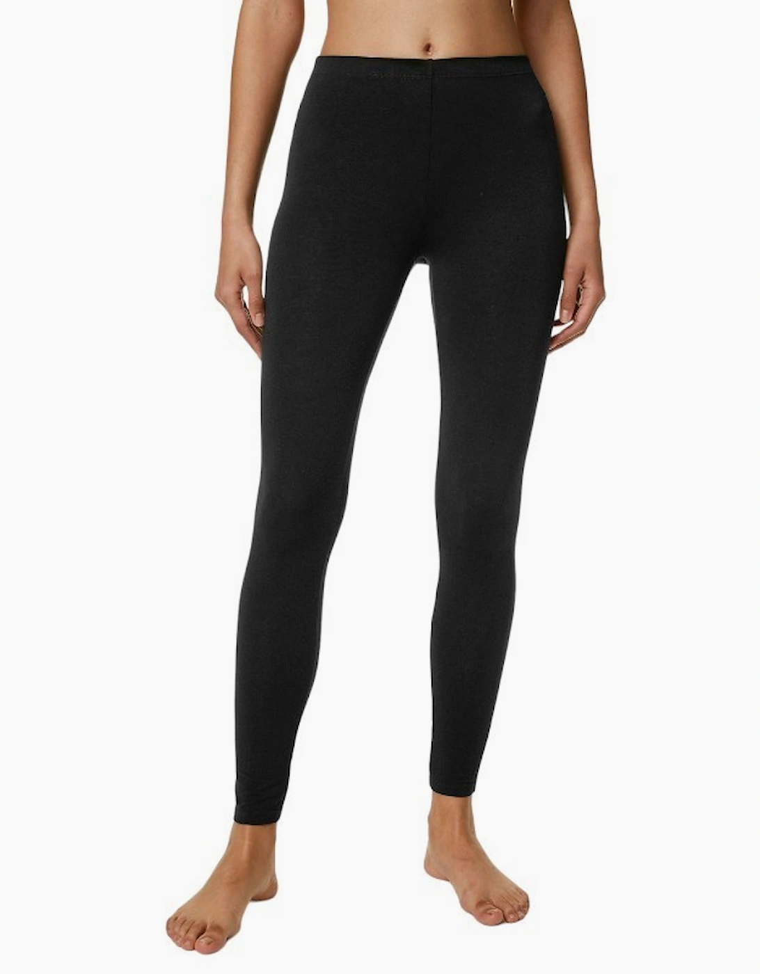 Ex M&S Womens Leggings Plain Lightweight Pant
