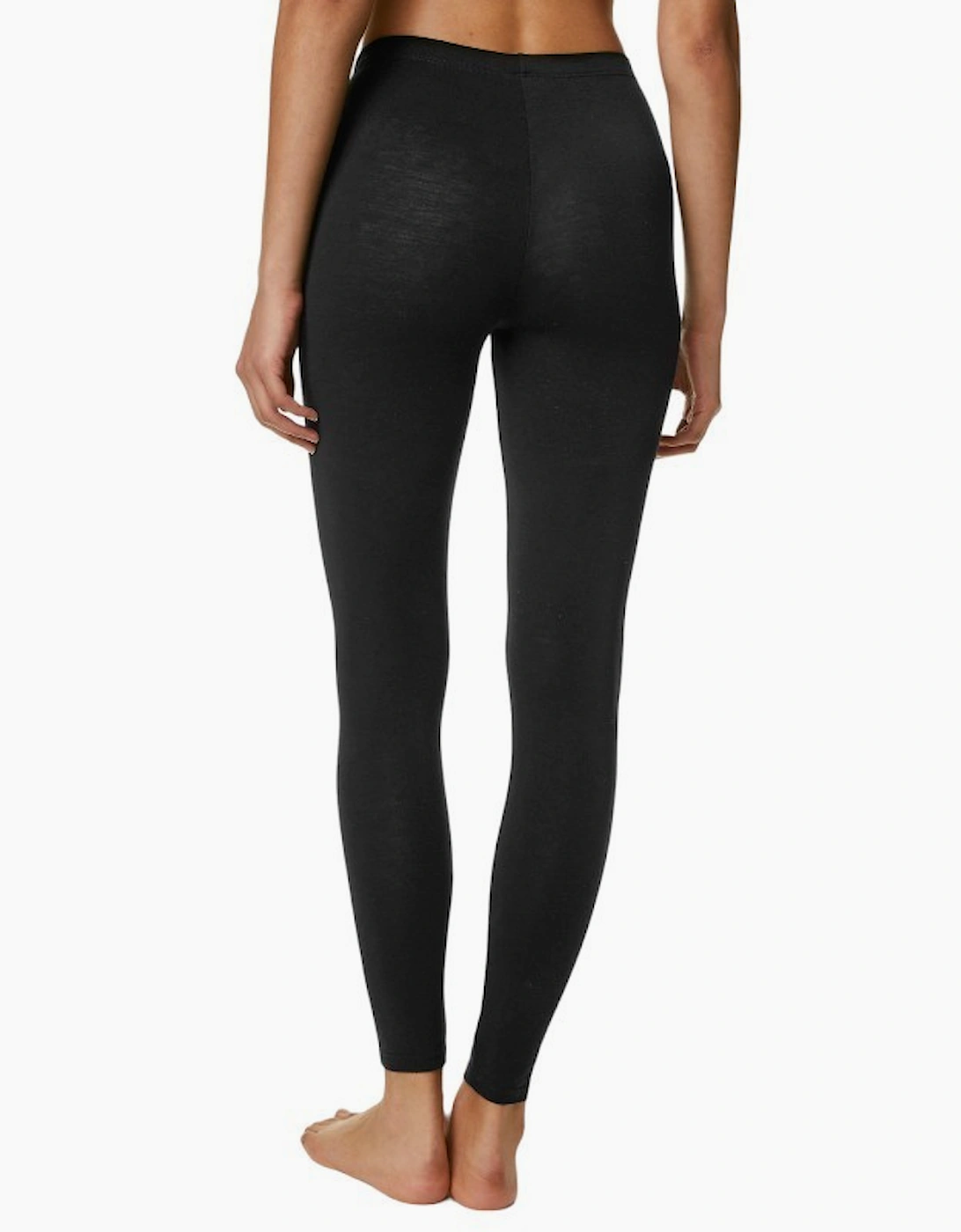 Ex M&S Womens Leggings Plain Lightweight Pant