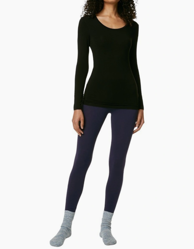 Ex M&S Womens Leggings Plain Lightweight Pant