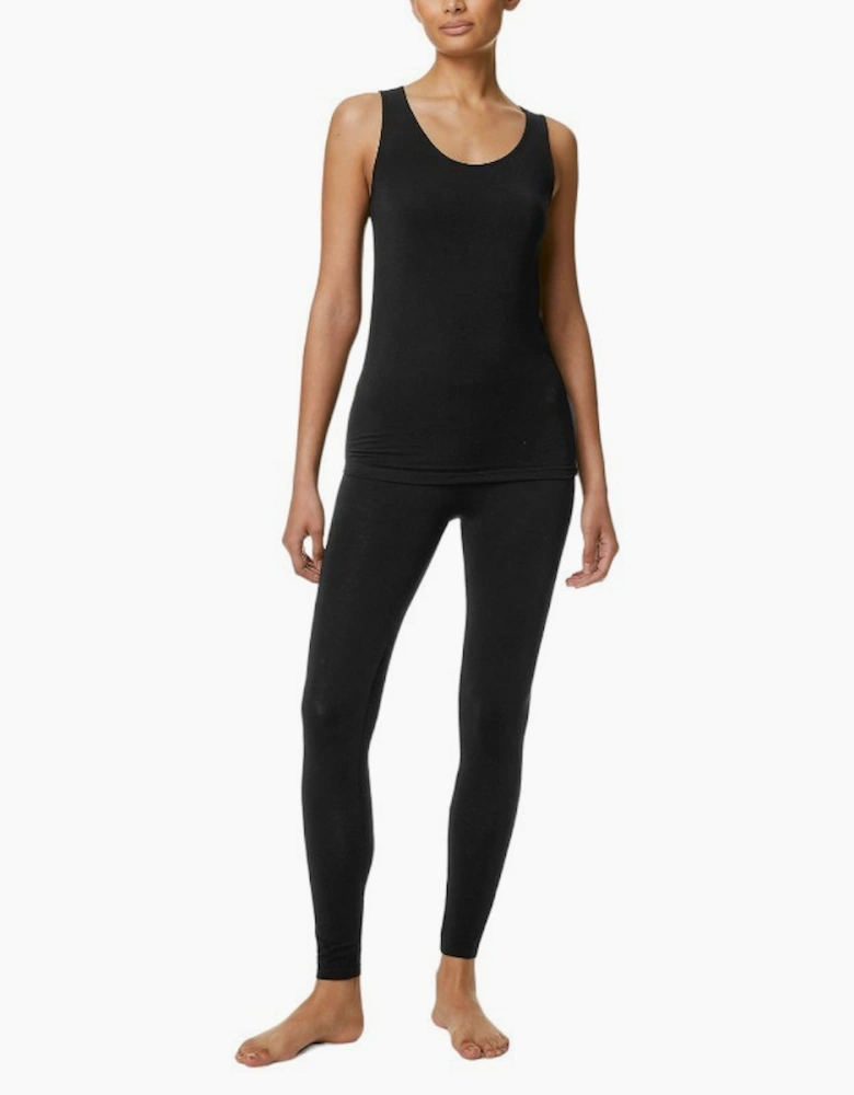 Ex M&S Womens Leggings Plain Lightweight Pant