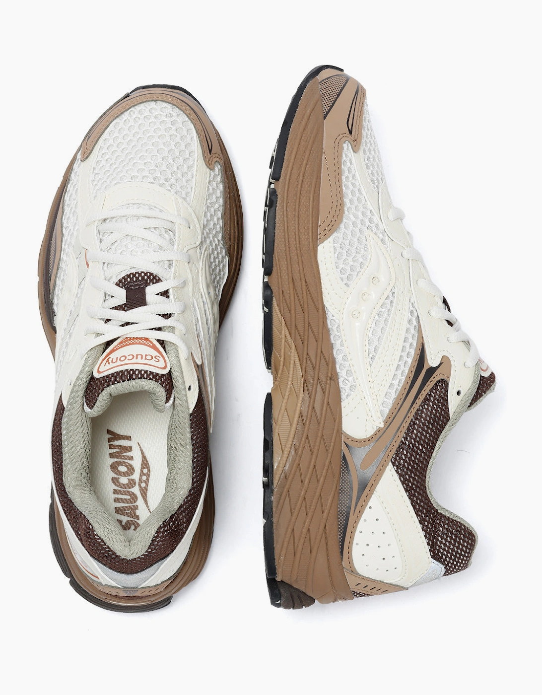 Saucony Progrid Omni 9 Men's Matte Almond/Coca Trainers