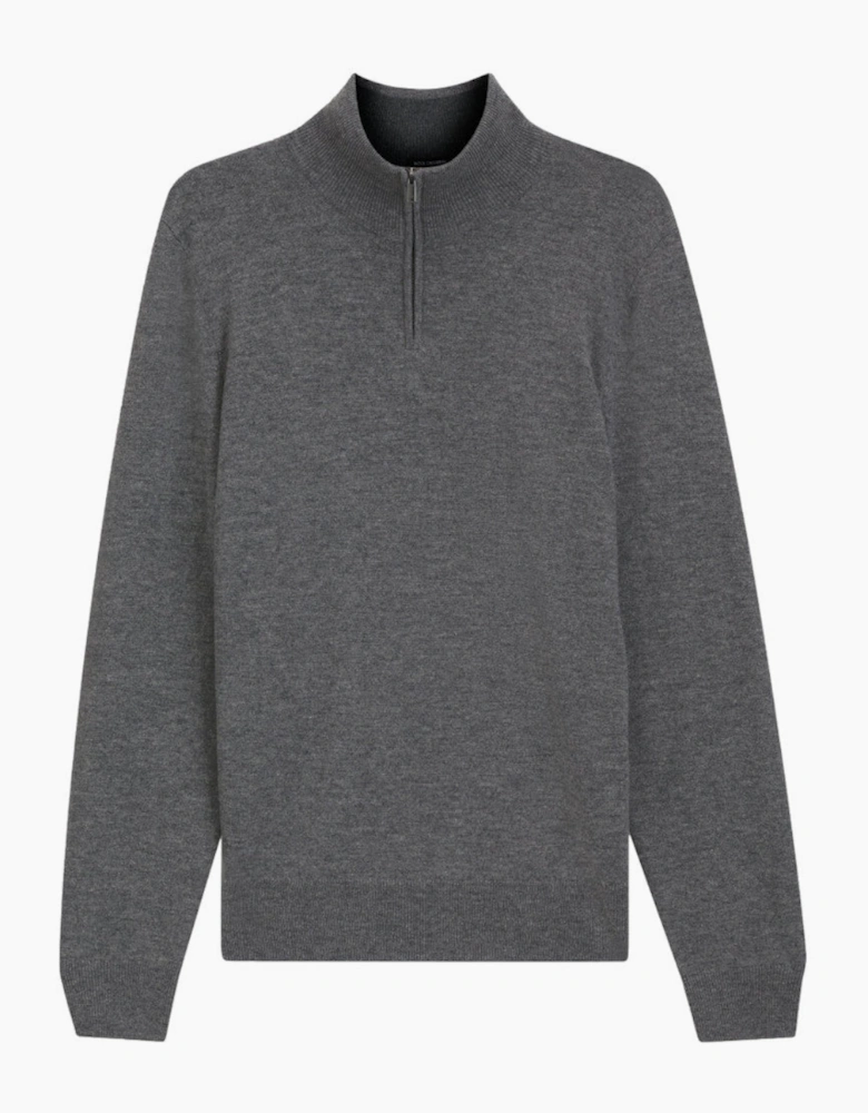 BOSS Black H Hemarlo Sweater 030 Med Grey