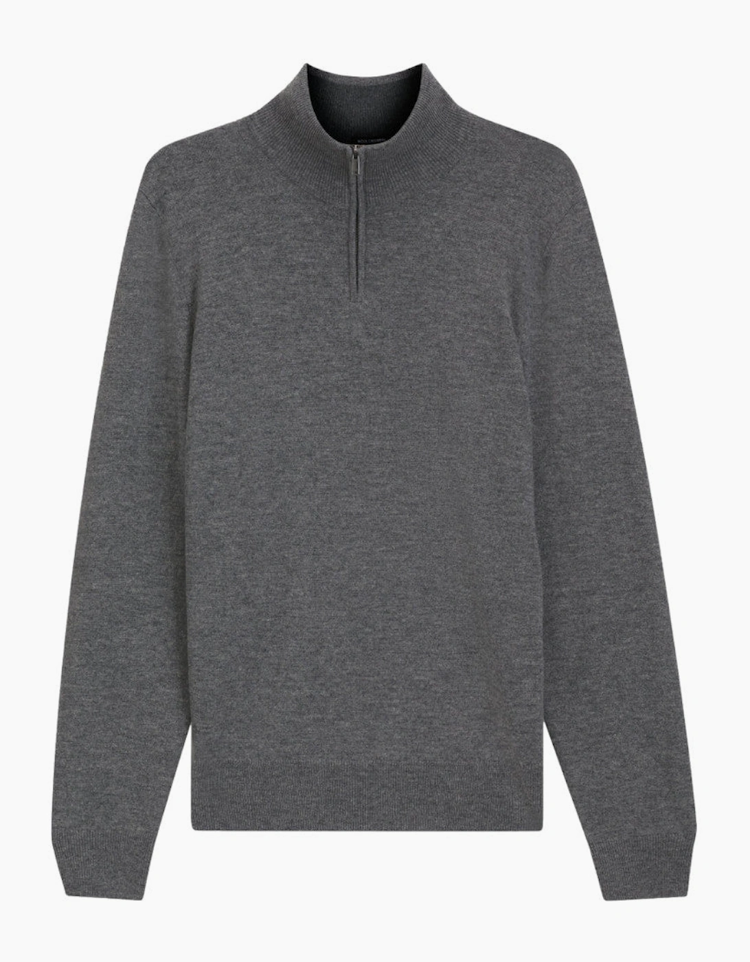 BOSS Black H Hemarlo Sweater 030 Med Grey