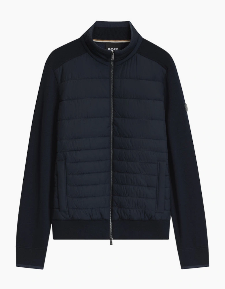 BOSS Black H Facente Zip Jacket 404 Dk Blue