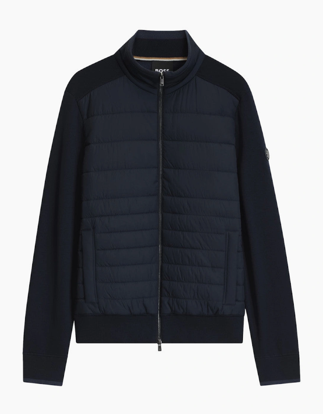 BOSS Black H Facente Zip Jacket 404 Dk Blue