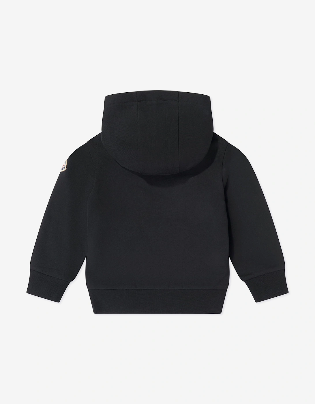 Moncler Enfant Boys Logo Hoodie in Black