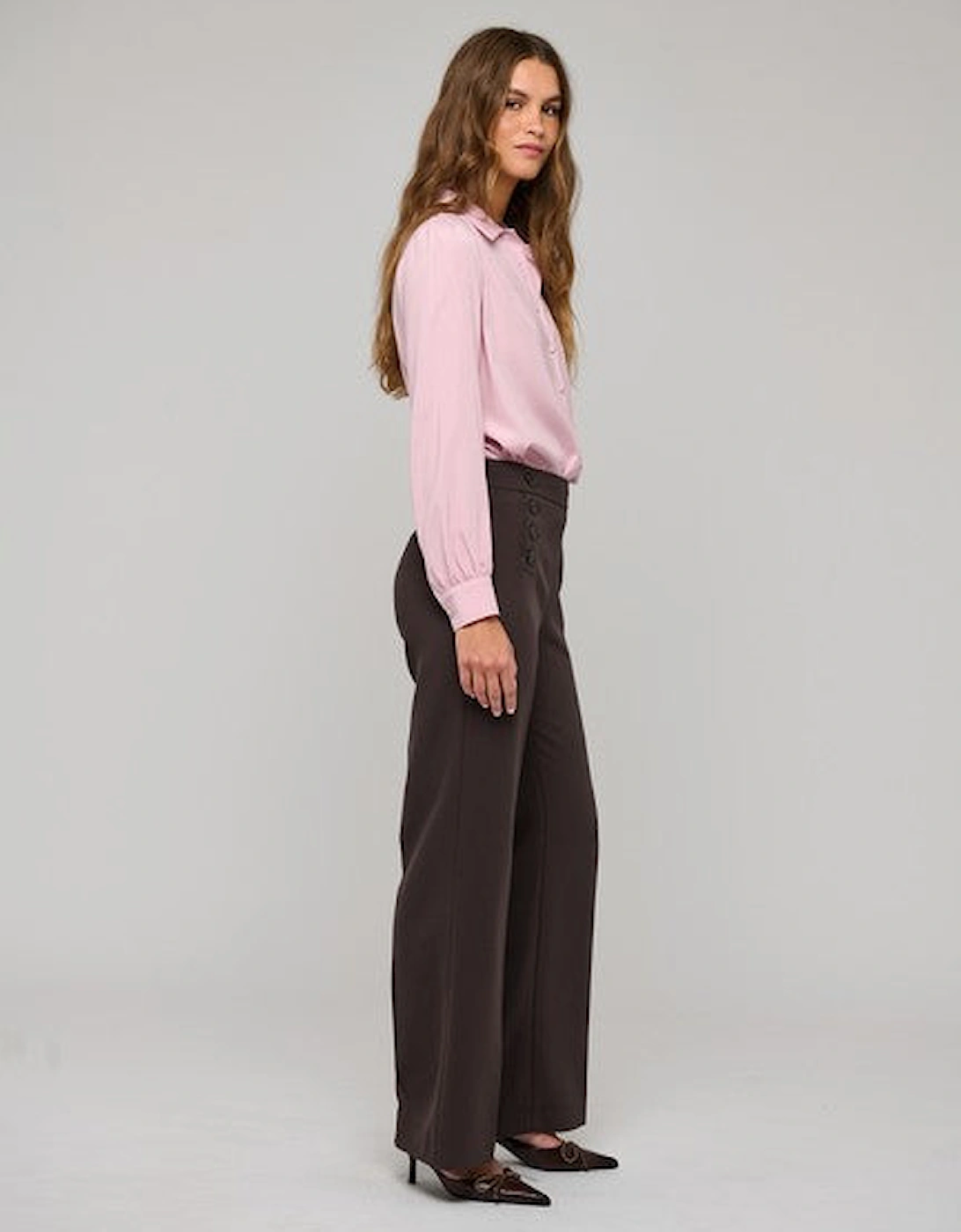 PaolaDea blouse in powder rose