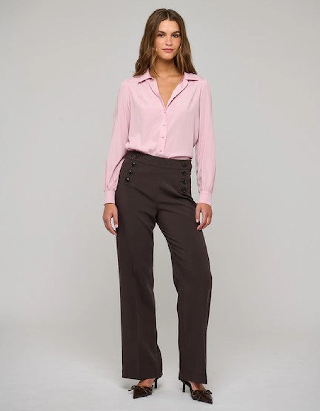 PaolaDea blouse in powder rose
