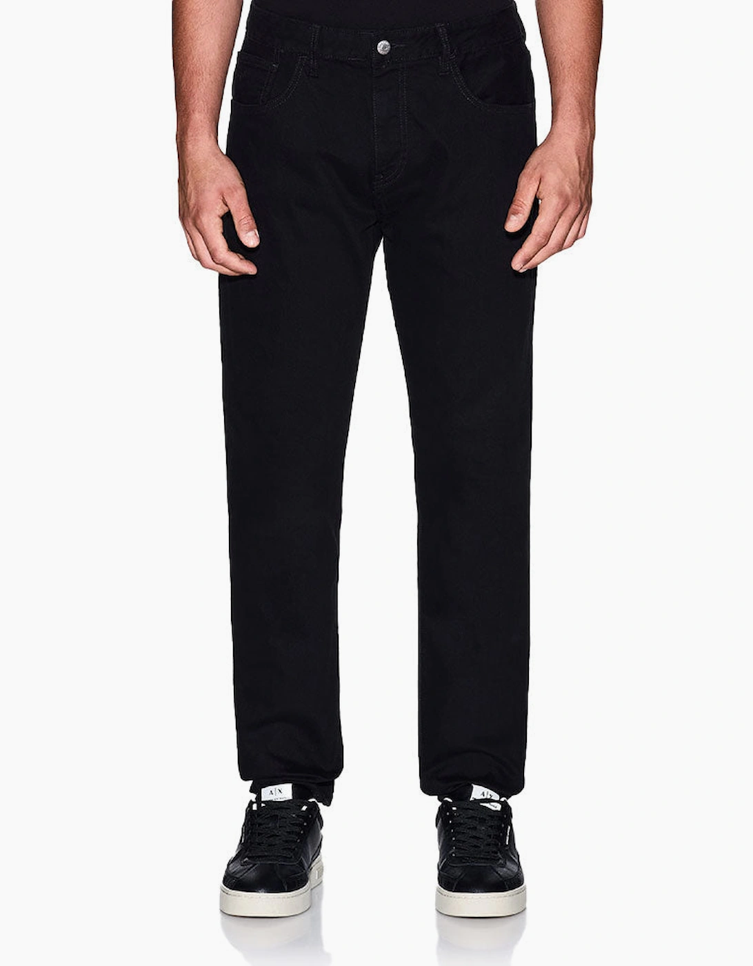 Armani Exchange J14 Slim Fit Stretch Denim Jeans - Black XM000049 AF14267UC001