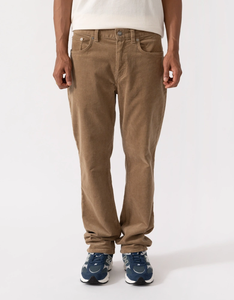 GANT Mens Regular Fit Cord Jeans - 264 Light Taupe