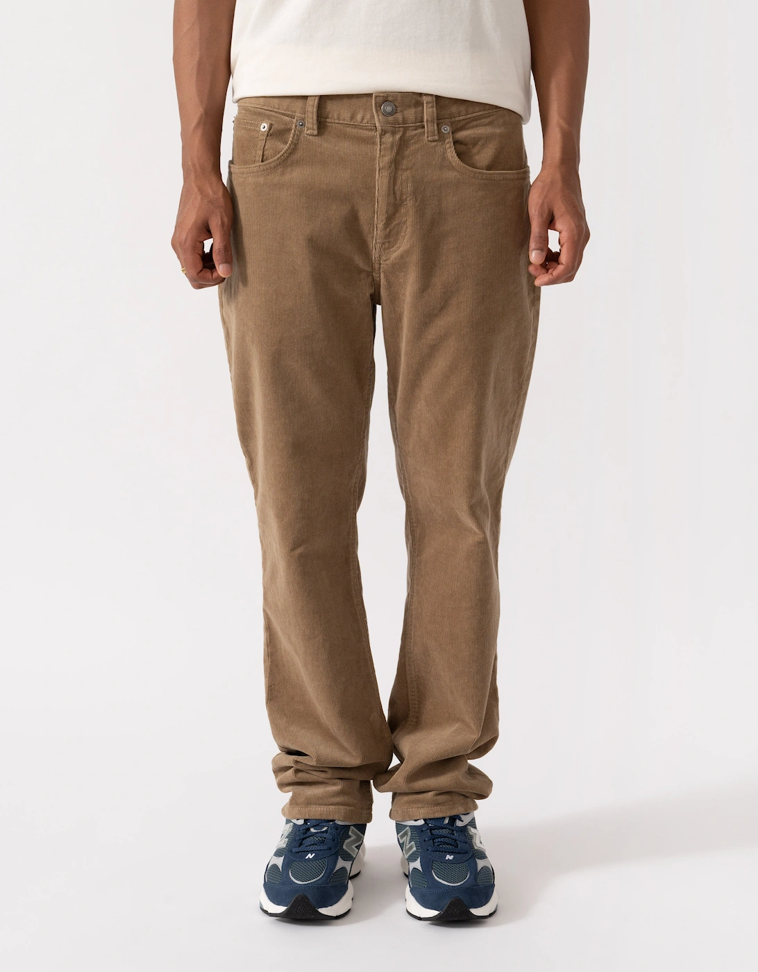 Men's GANT Mens Regular Fit Cord Jeans - 264 Light Taupe - Brown - Size: 36/34