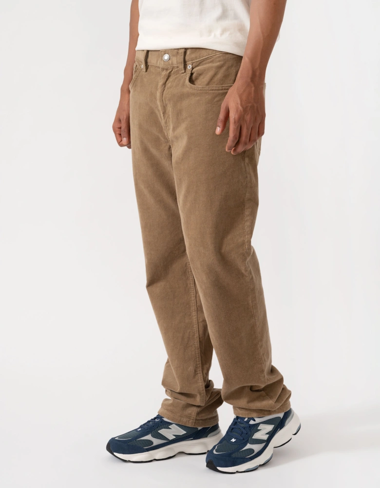 GANT Mens Regular Fit Cord Jeans - 264 Light Taupe
