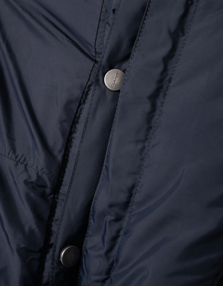 GANT Mens Active Cloud Vest - 433 Evening Blue