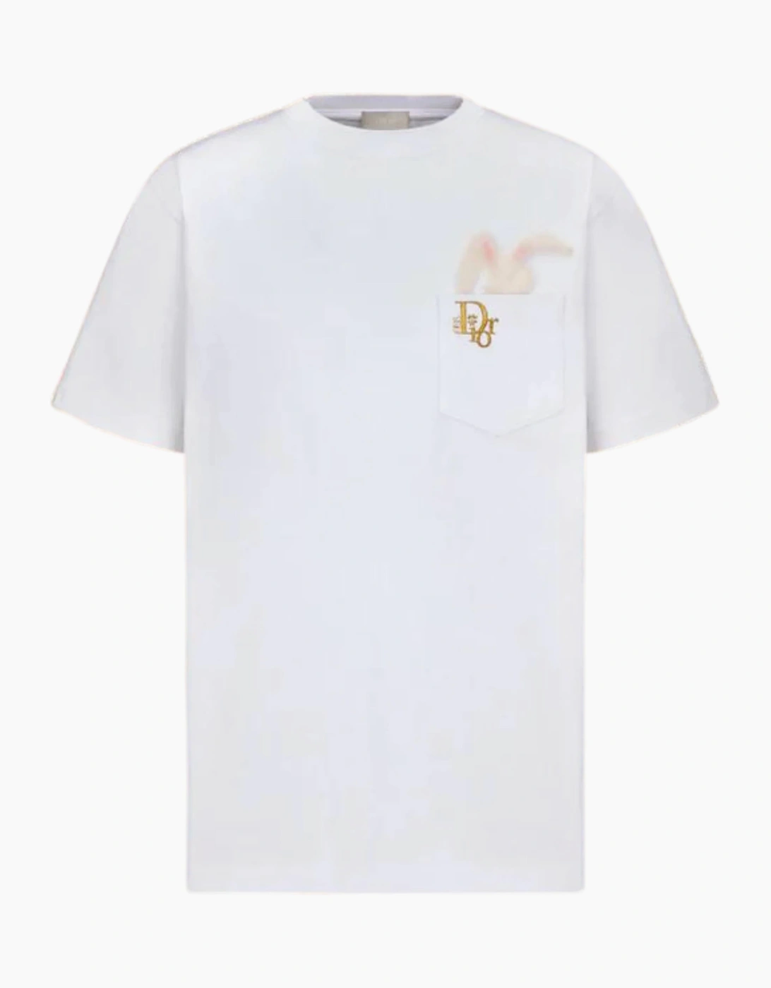 DIOR x ERL BUNNY POCKET TEE WHITE