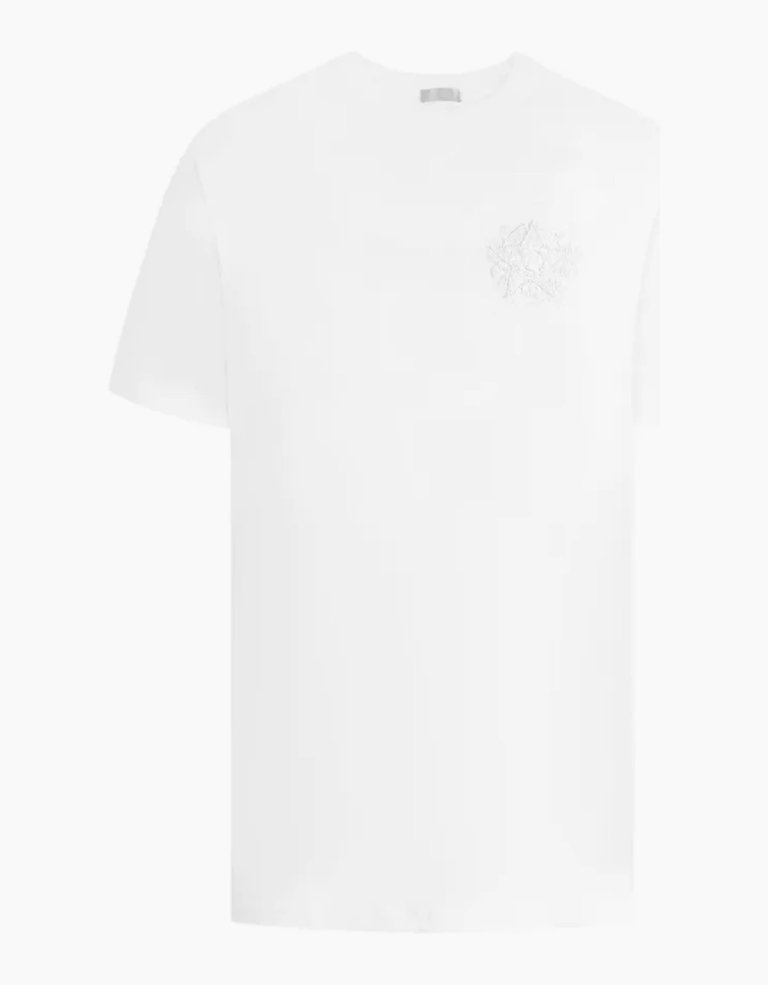 DIOR CD ÉTOILE EMBROIDERED TEE WHITE