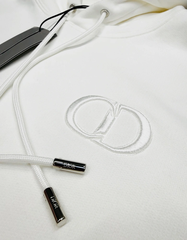 DIOR CD ICON HOODIE WHITE