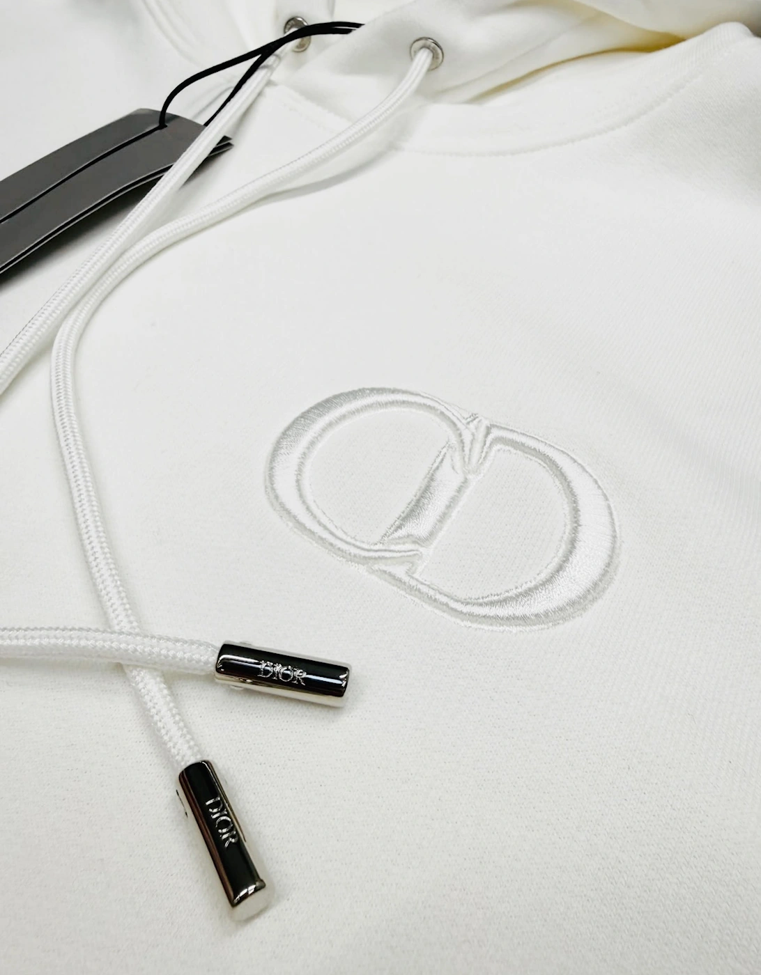 DIOR CD ICON HOODIE WHITE