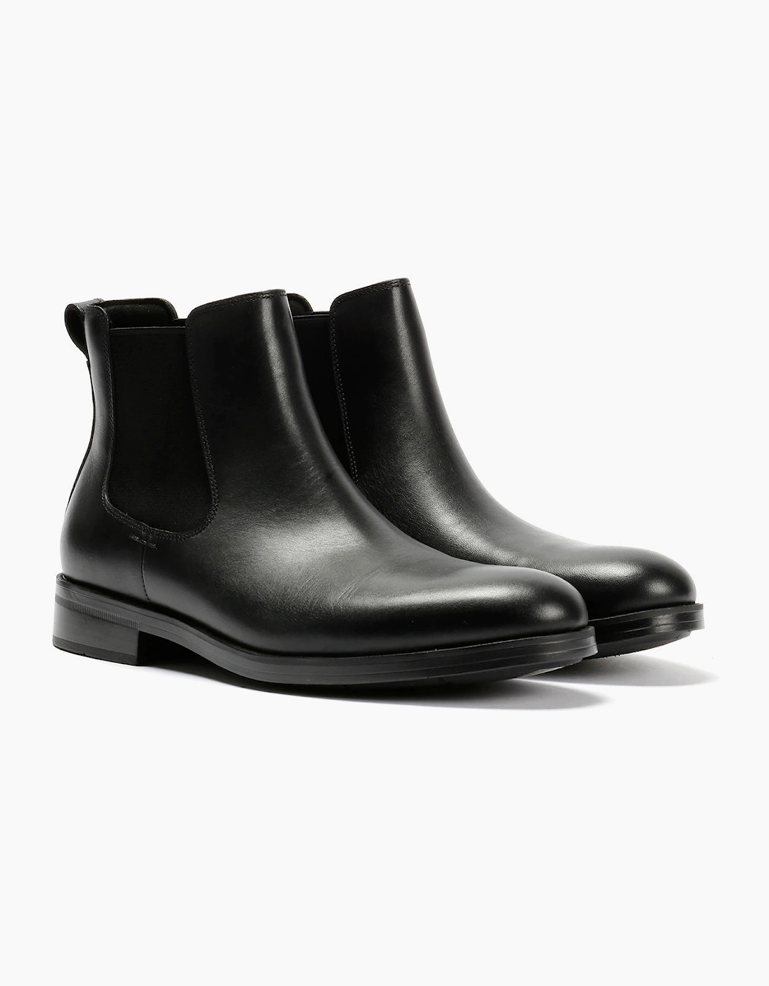 Cole Haan Newmark Grand Leather Men's Black Chelsea Boots