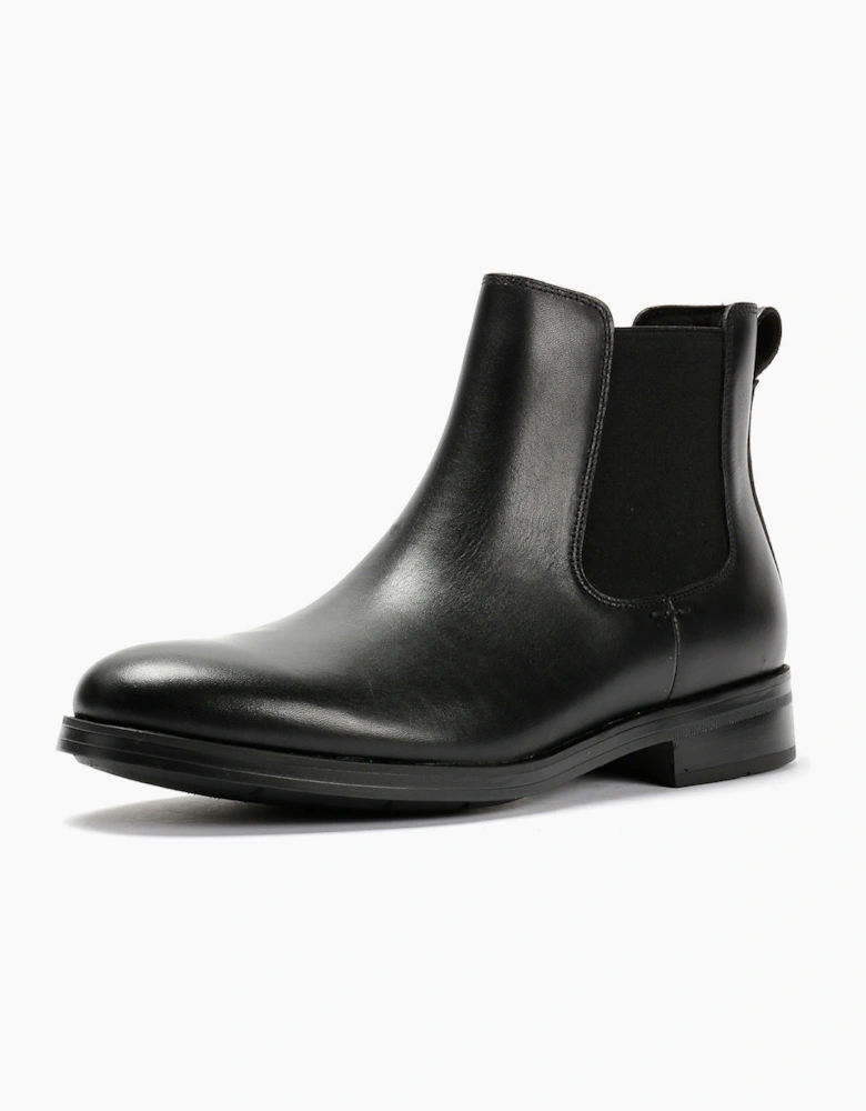 Cole Haan Newmark Grand Leather Men's Black Chelsea Boots
