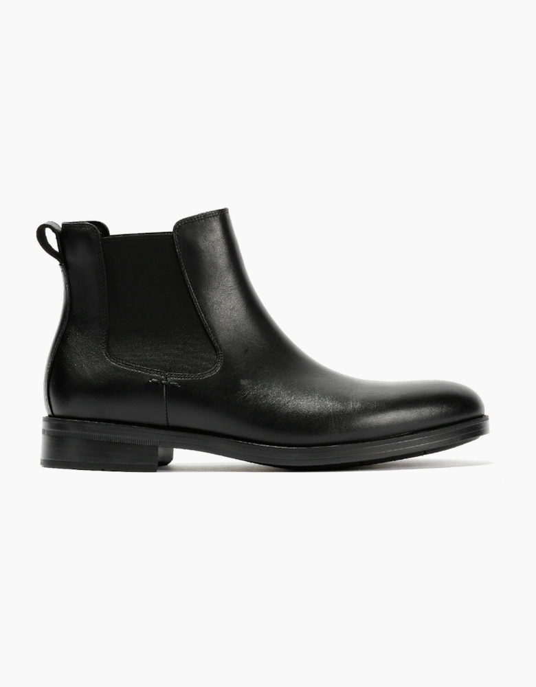 Cole Haan Newmark Grand Leather Men's Black Chelsea Boots