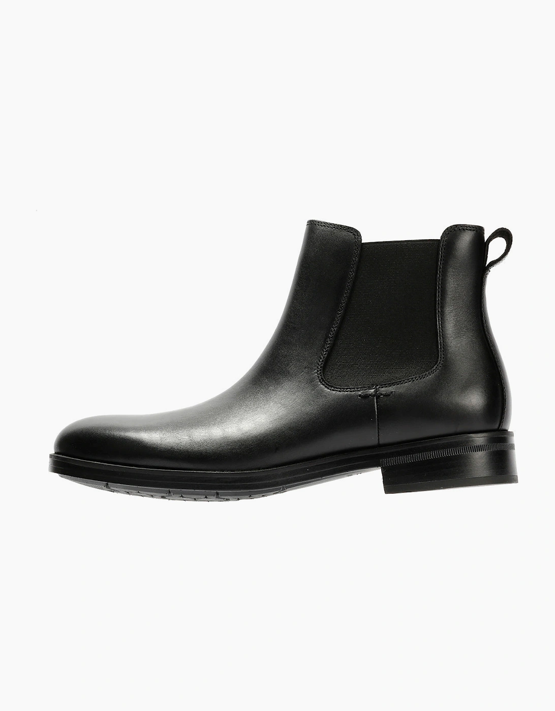 Cole Haan Newmark Grand Leather Men's Black Chelsea Boots
