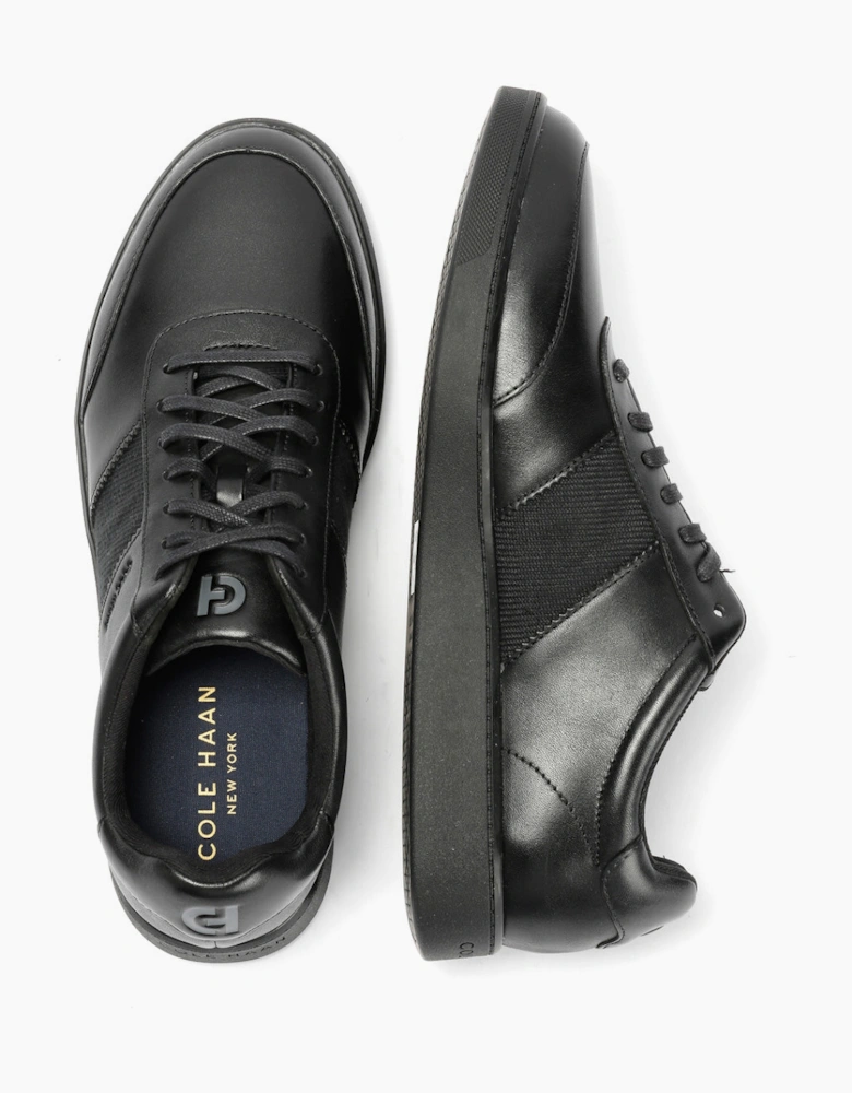 Cole Haan Grand Crosscourt Gates Leather Men's Black Trainers