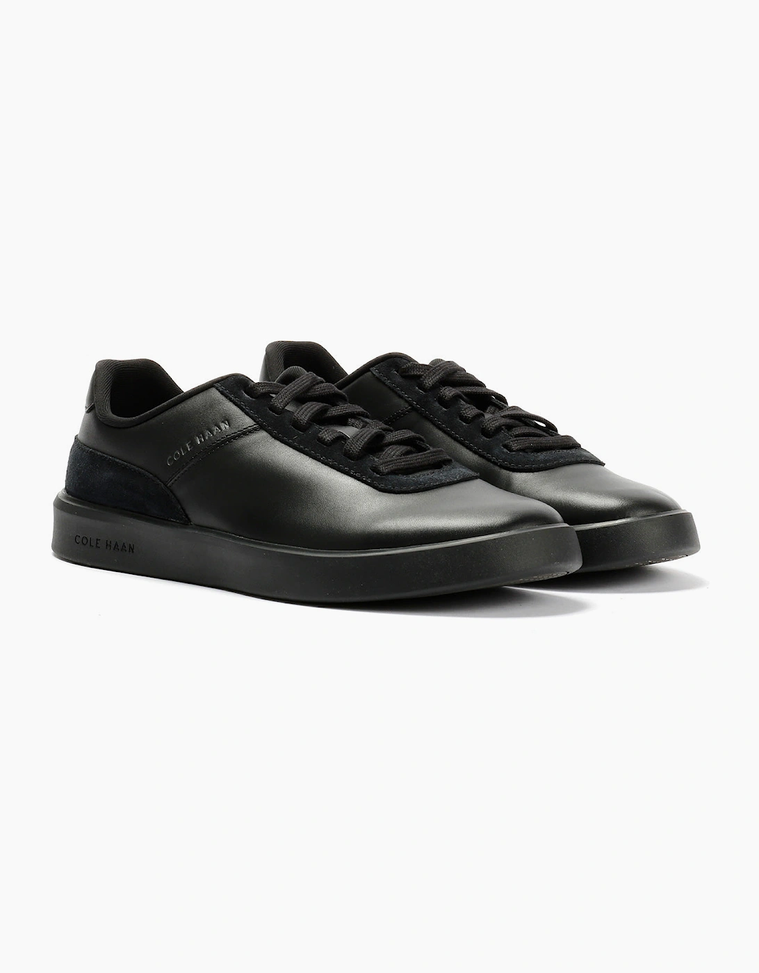 Cole Haan Grand Crosscourt Packaway Leather Men's Black Trainers