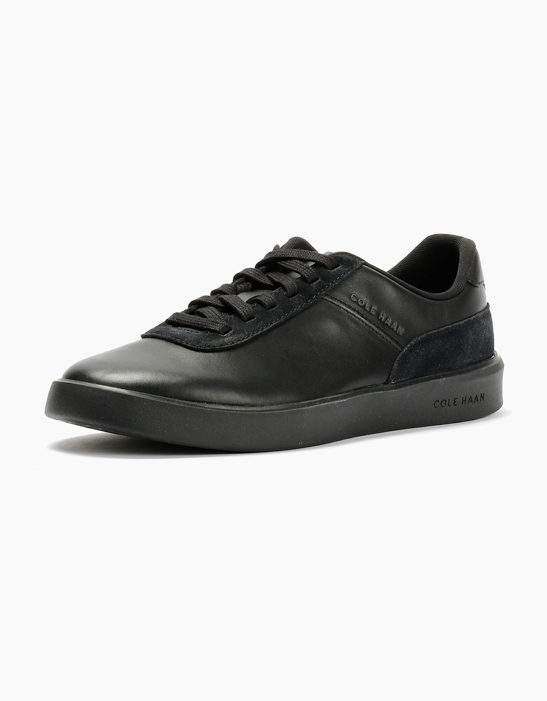 Cole Haan Grand Crosscourt Packaway Leather Men's Black Trainers