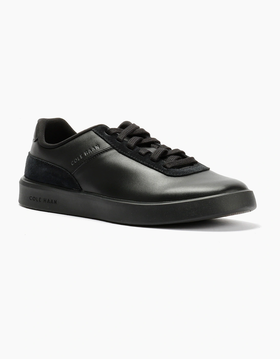 Cole Haan Grand Crosscourt Packaway Leather Men's Black Trainers