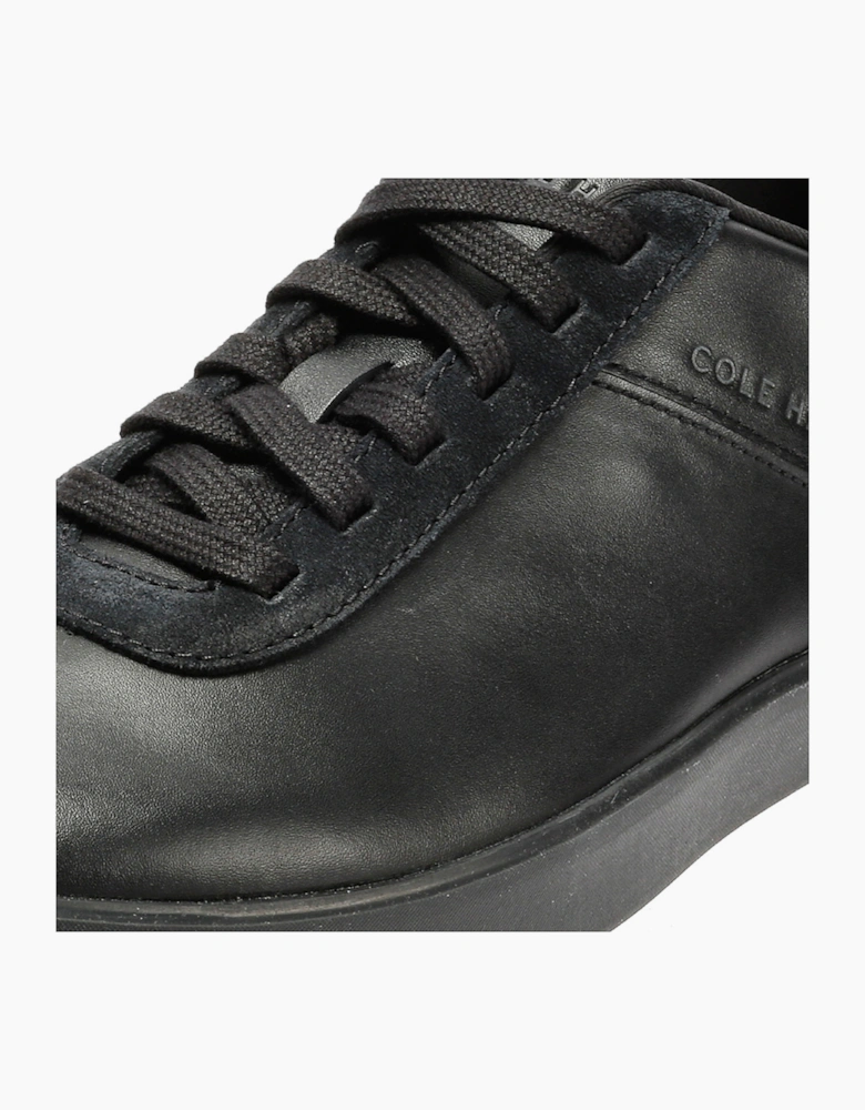 Cole Haan Grand Crosscourt Packaway Leather Men's Black Trainers