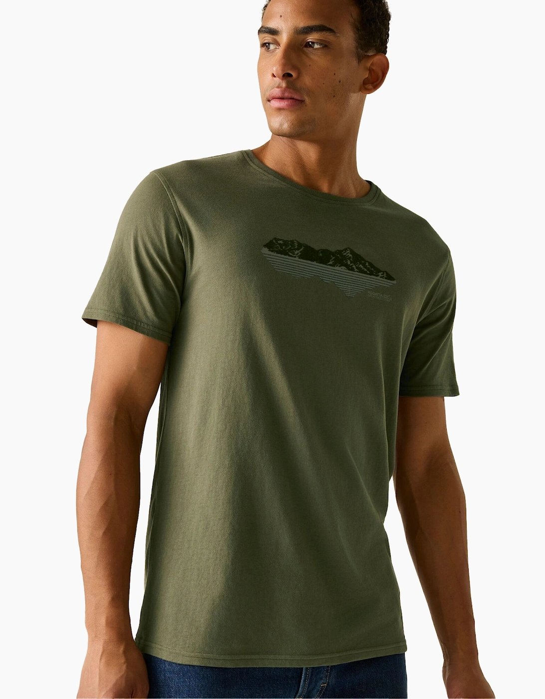 Regatta Mens Cline IX Mountain Reflection T-Shirt