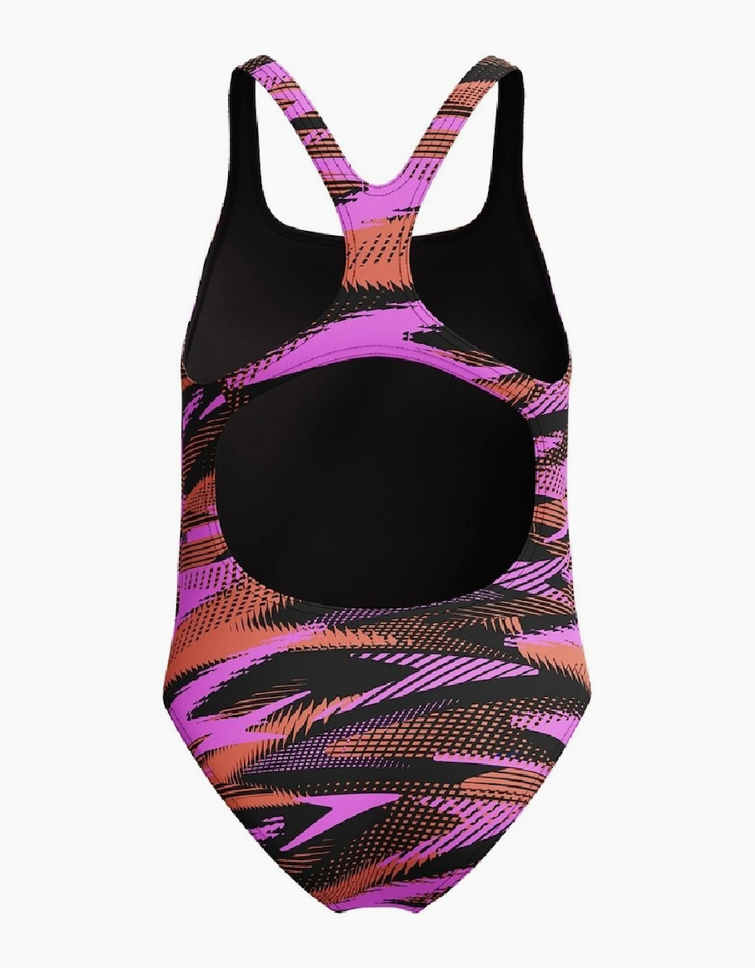 Speedo Girls Hyperboom Medalist All-Over Print One Piece Swimsuit