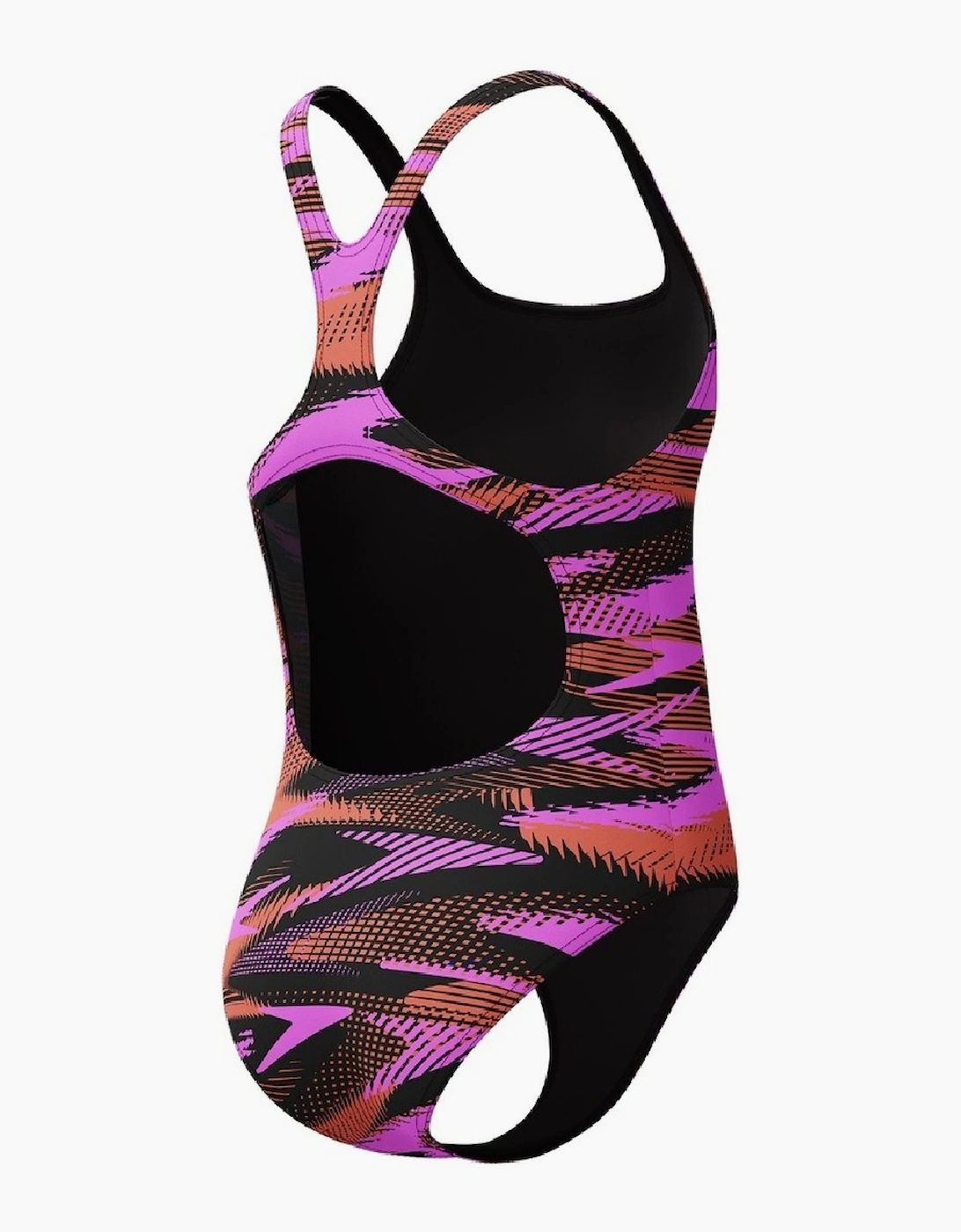 Speedo Girls Hyperboom Medalist All-Over Print One Piece Swimsuit
