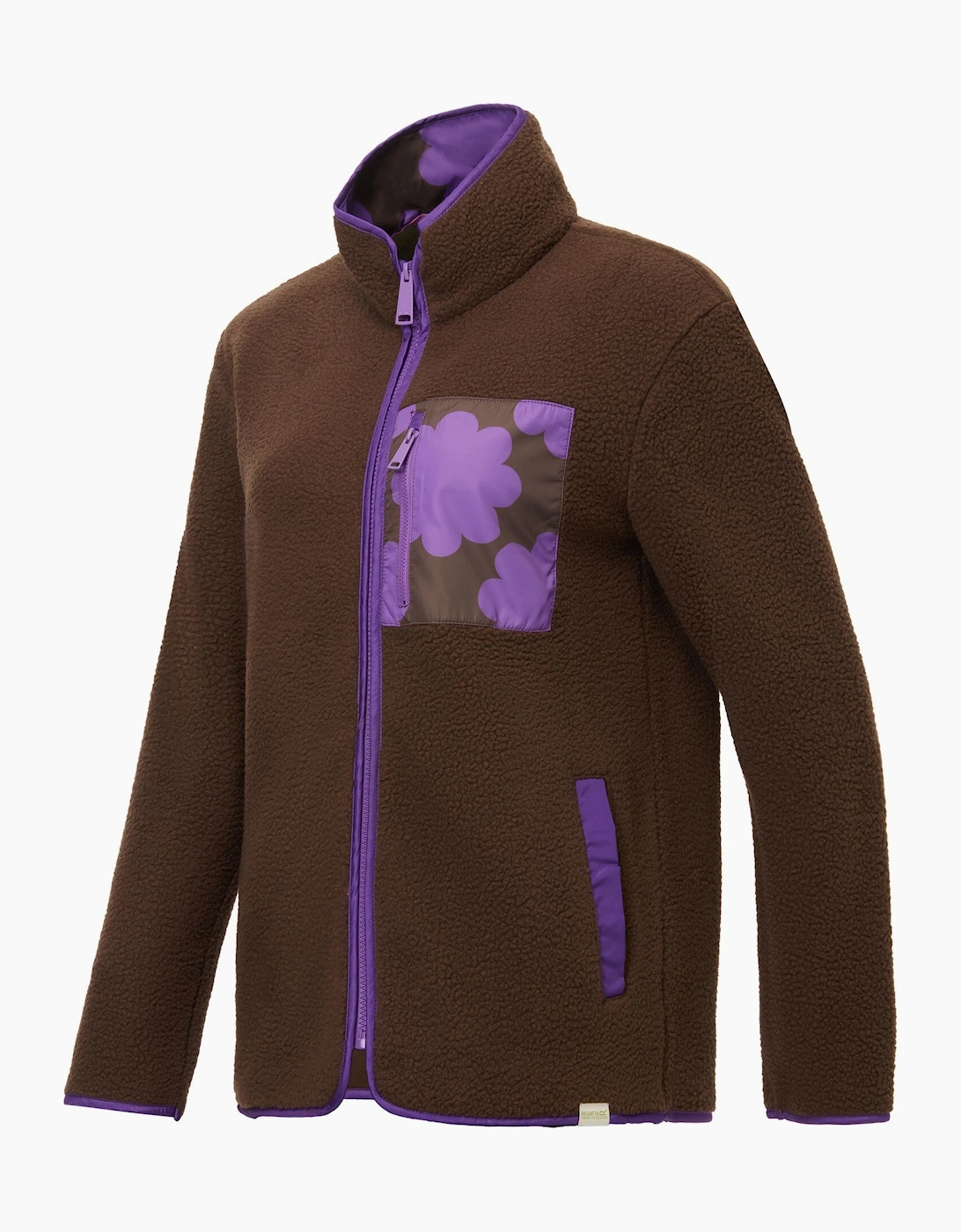 Regatta Womens/Ladies Orla Kiely Sun Daisy Borg Full Zip Fleece Jacket