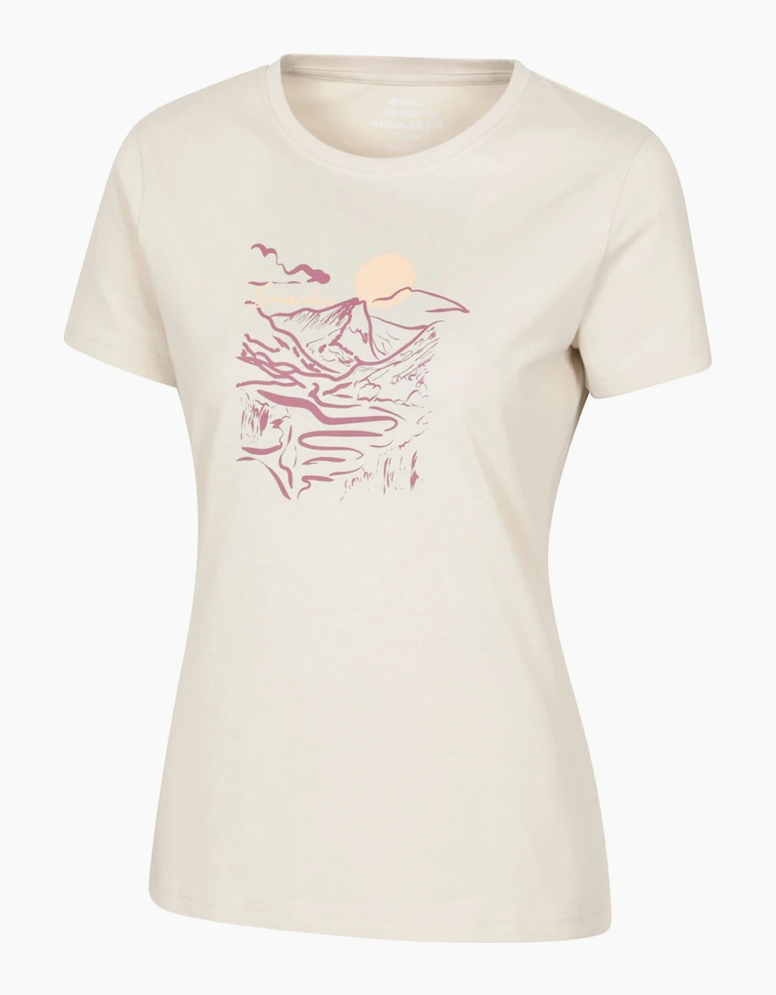 Mountain Warehouse Womens/Ladies Snowdon Mountain Relaxed Fit T-Shirt
