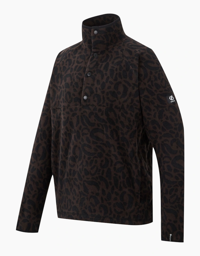 Dare 2B Womens/Ladies Leopard Print Fleece Top