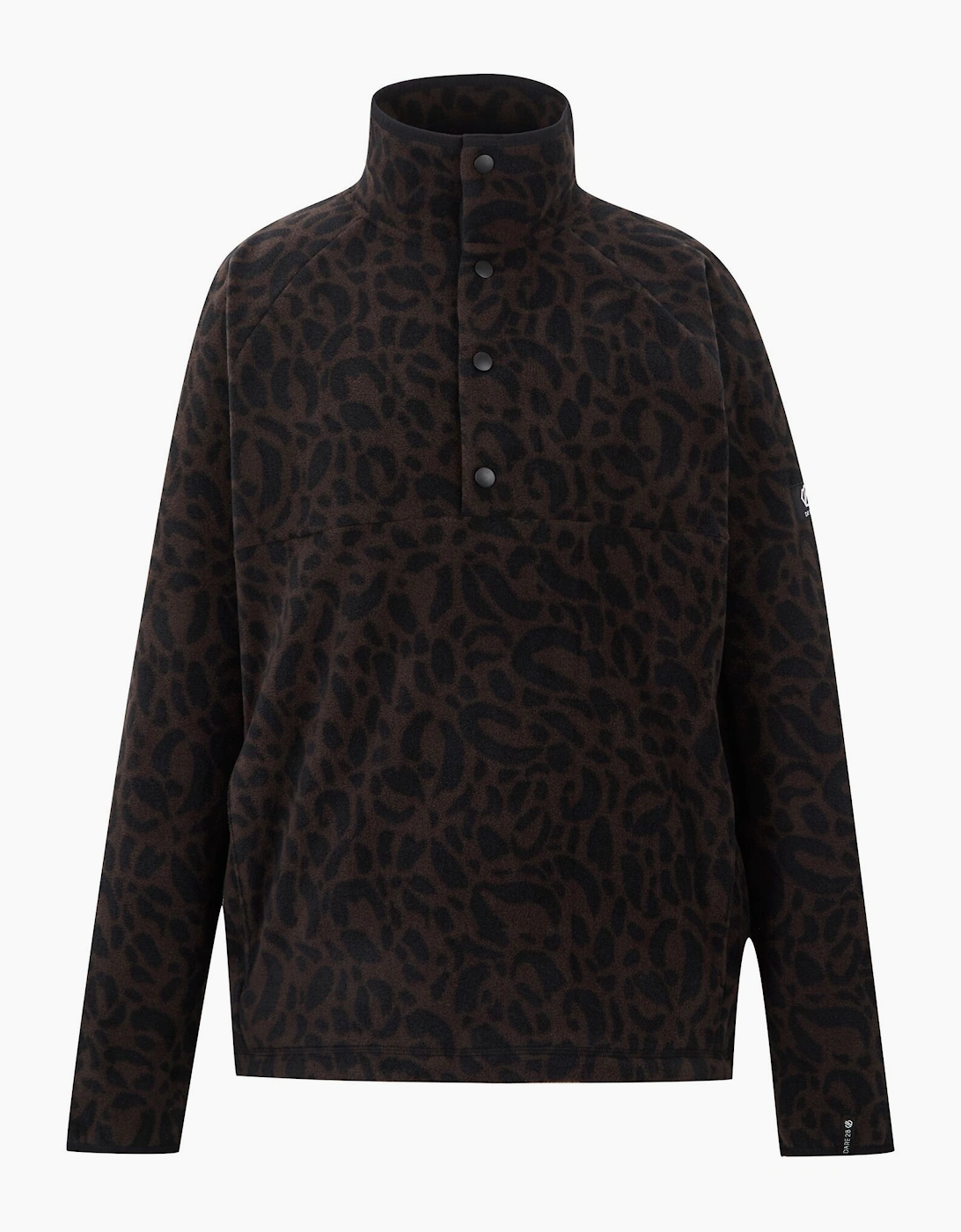 Dare 2B Womens/Ladies Leopard Print Fleece Top