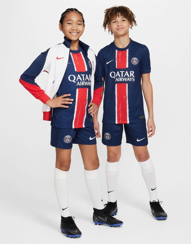 Paris Saint Germain Home Shirt 2024 2025 Juniors