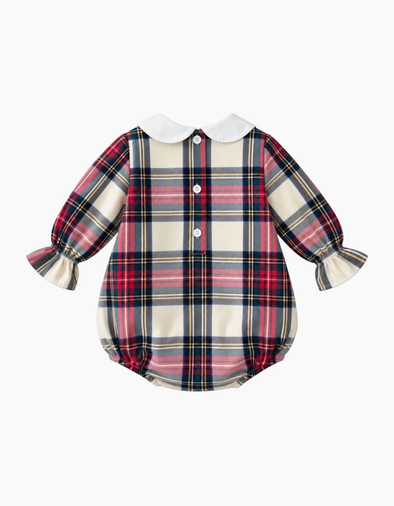 Boys Tartan Romper