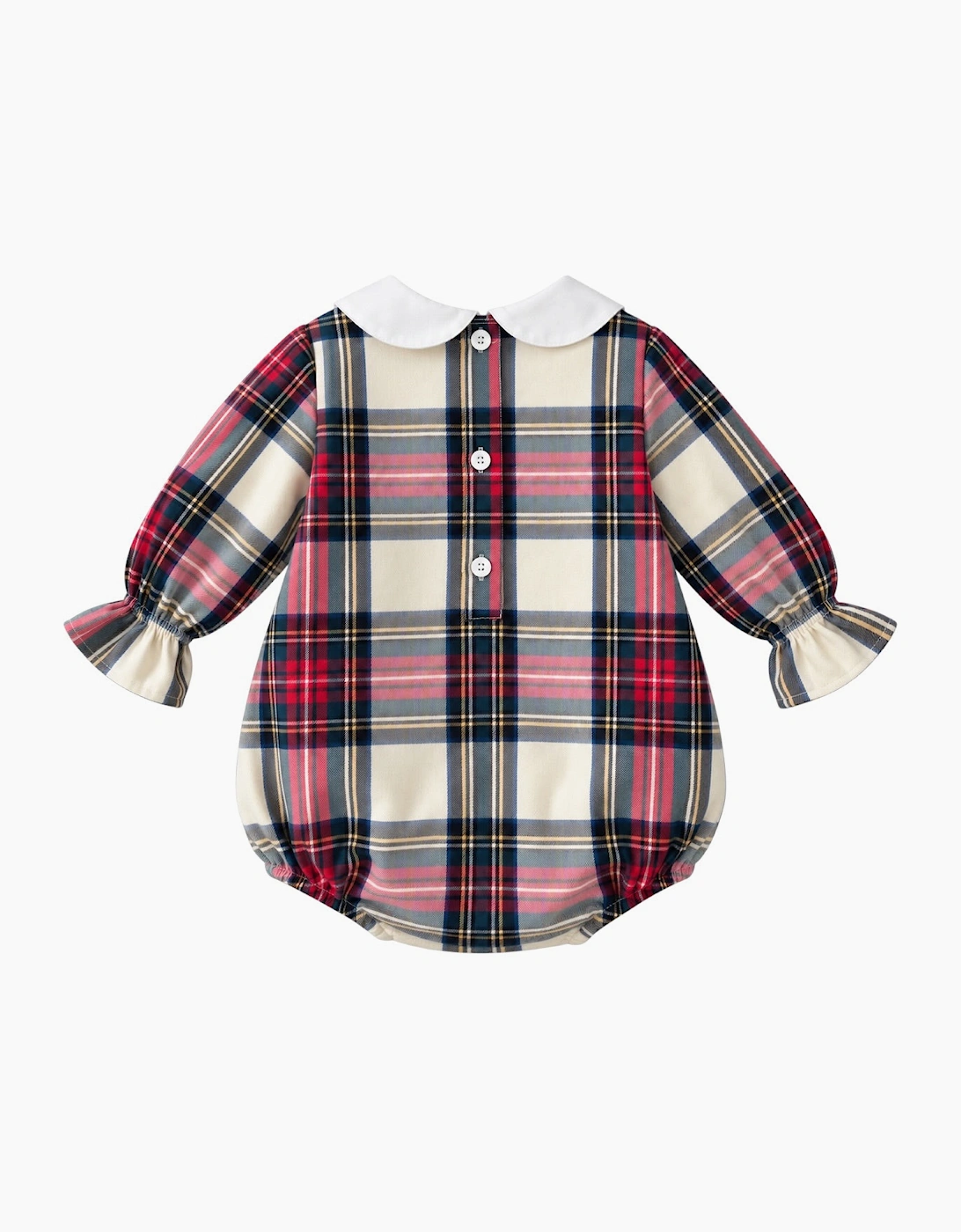 Boys Tartan Romper
