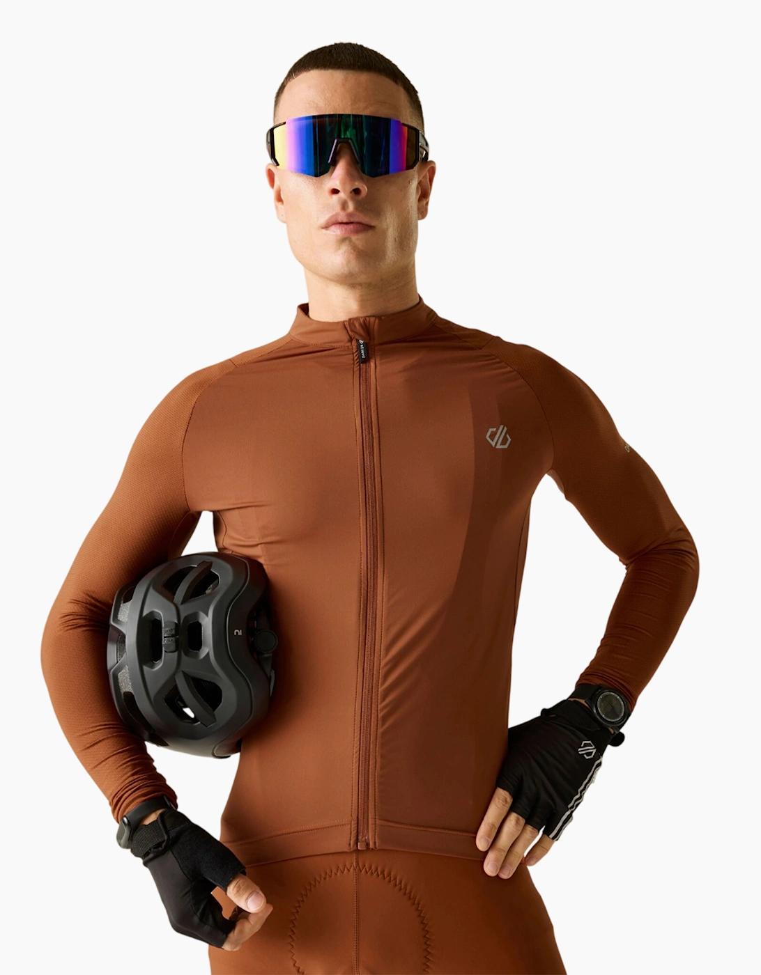Dare 2B Mens Lightning Long-Sleeved Cycling Jersey