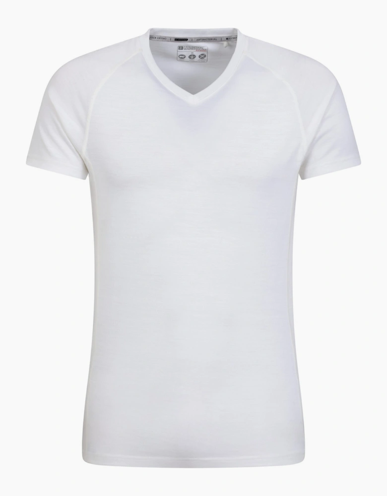 Mountain Warehouse Mens Summit Merino Wool Thermal Top