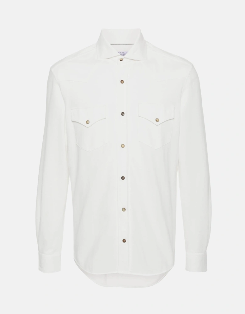 Western Cotton Shirt Cream