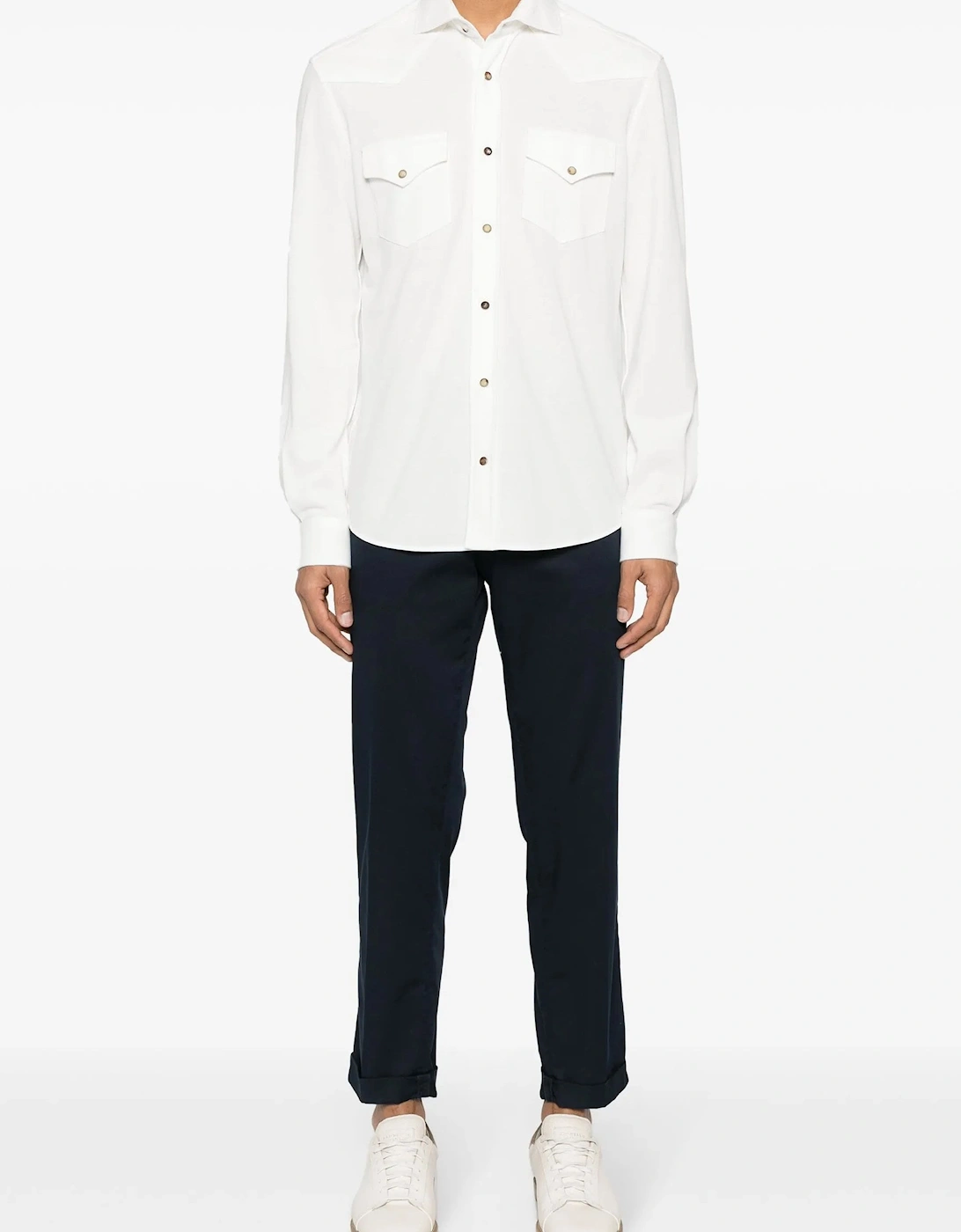 Western Cotton Shirt Cream